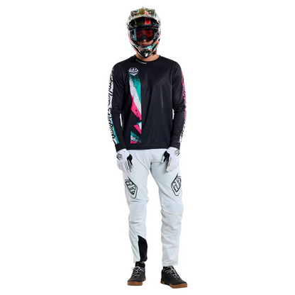 Shirt TROY LEE DESIGNS SPRINT FULL PULL Lange Mouwen Zwart