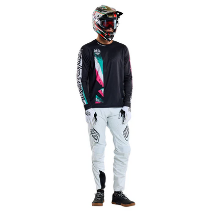 Shirt TROY LEE DESIGNS SPRINT FULL PULL Lange Mouwen Zwart