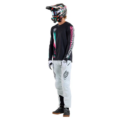 Shirt TROY LEE DESIGNS SPRINT FULL PULL Lange Mouwen Zwart