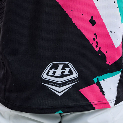 Shirt TROY LEE DESIGNS SPRINT FULL PULL Lange Mouwen Zwart