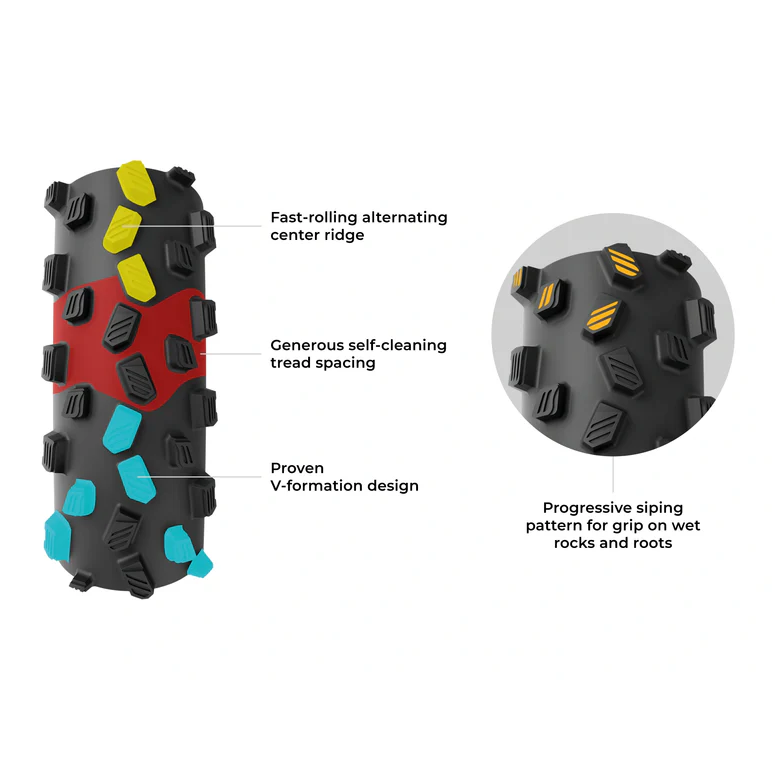 VITTORIA Torrente 29x2.4 XC Trail Graphene 2.0 Tubeless Ready Soft Zwart/Beige band