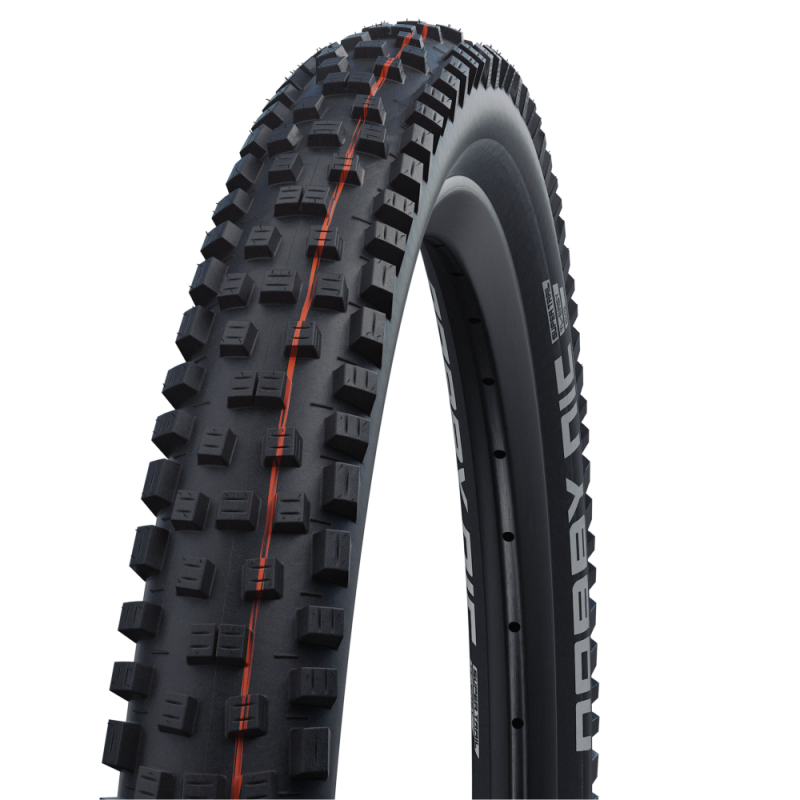 SCHWALBE NOBBY NIC 29x2.60 ADDIX SOFT SUPERTRAIL Tubeless Ready Zacht Zwarte band
