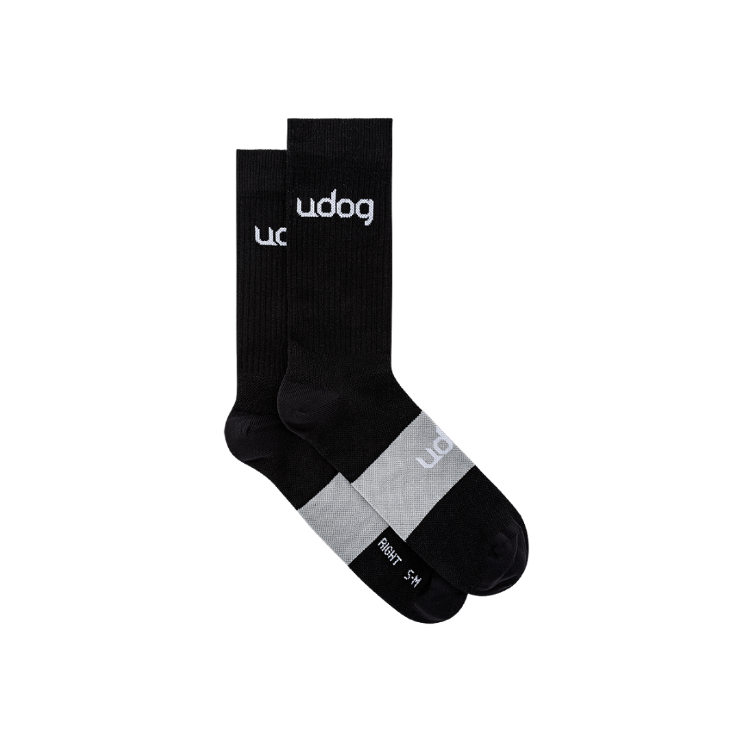 Chaussettes UDOG GRAVEL Noir/Gris