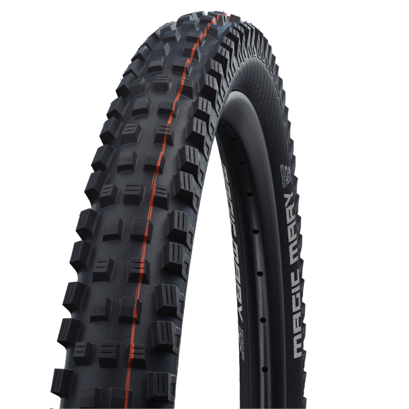 Pneu SCHWALBE MAGIC MARY 29x2.40 ADDIX SOFT SUPERGRAVITY Tubeless Ready Souple Noir