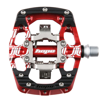 Pedalen HOPE UNION GRAVITY Rood