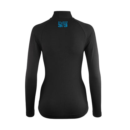 Sous-Vêtement ASSOS WINTER SKIN P1 Manches Longues Femme Noir