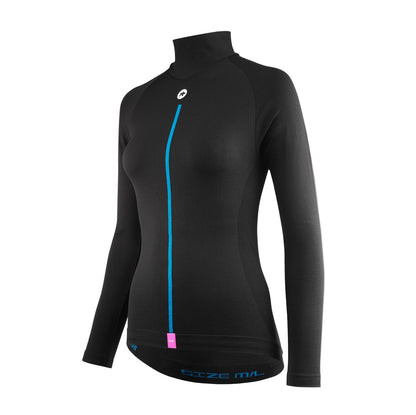 Sous-Vêtement ASSOS WINTER SKIN P1 Manches Longues Femme Noir