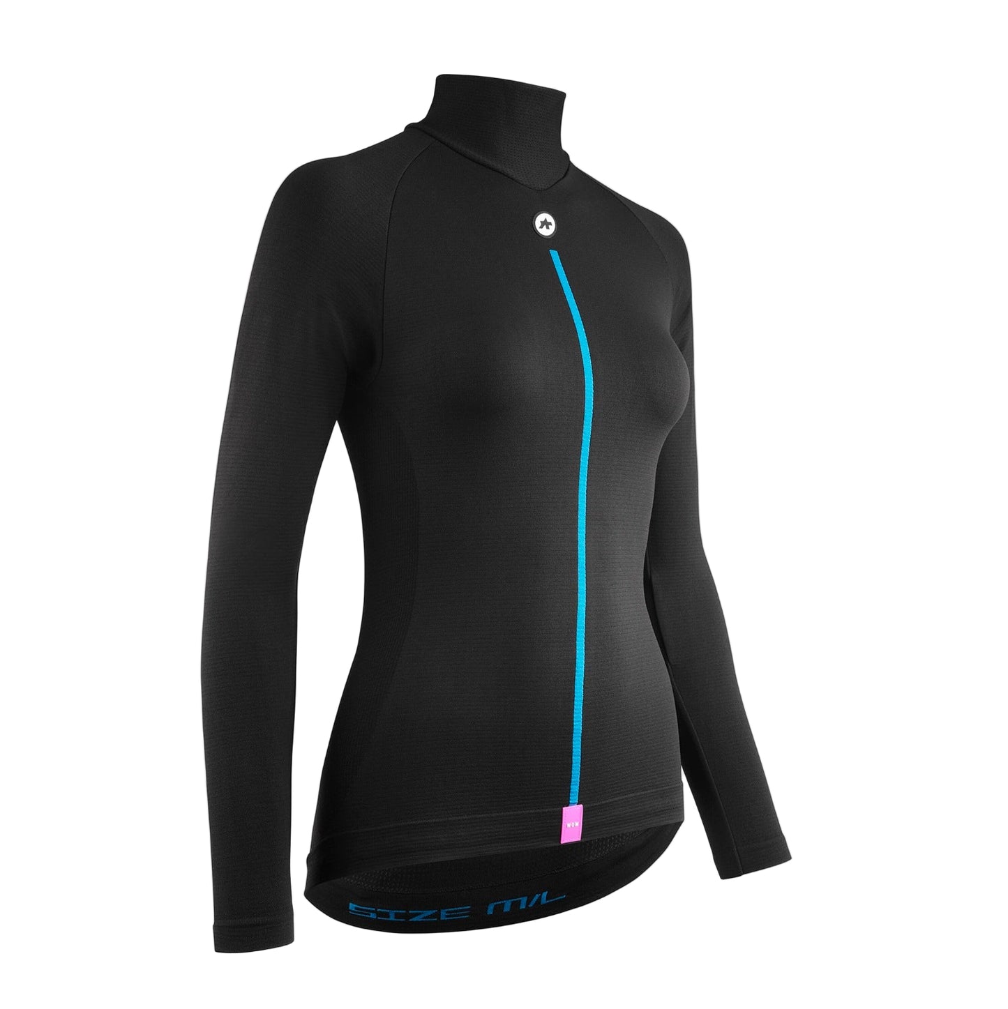 ASSOS WINTER SKIN P1 Ondergoed met lange mouwen voor dames Zwart