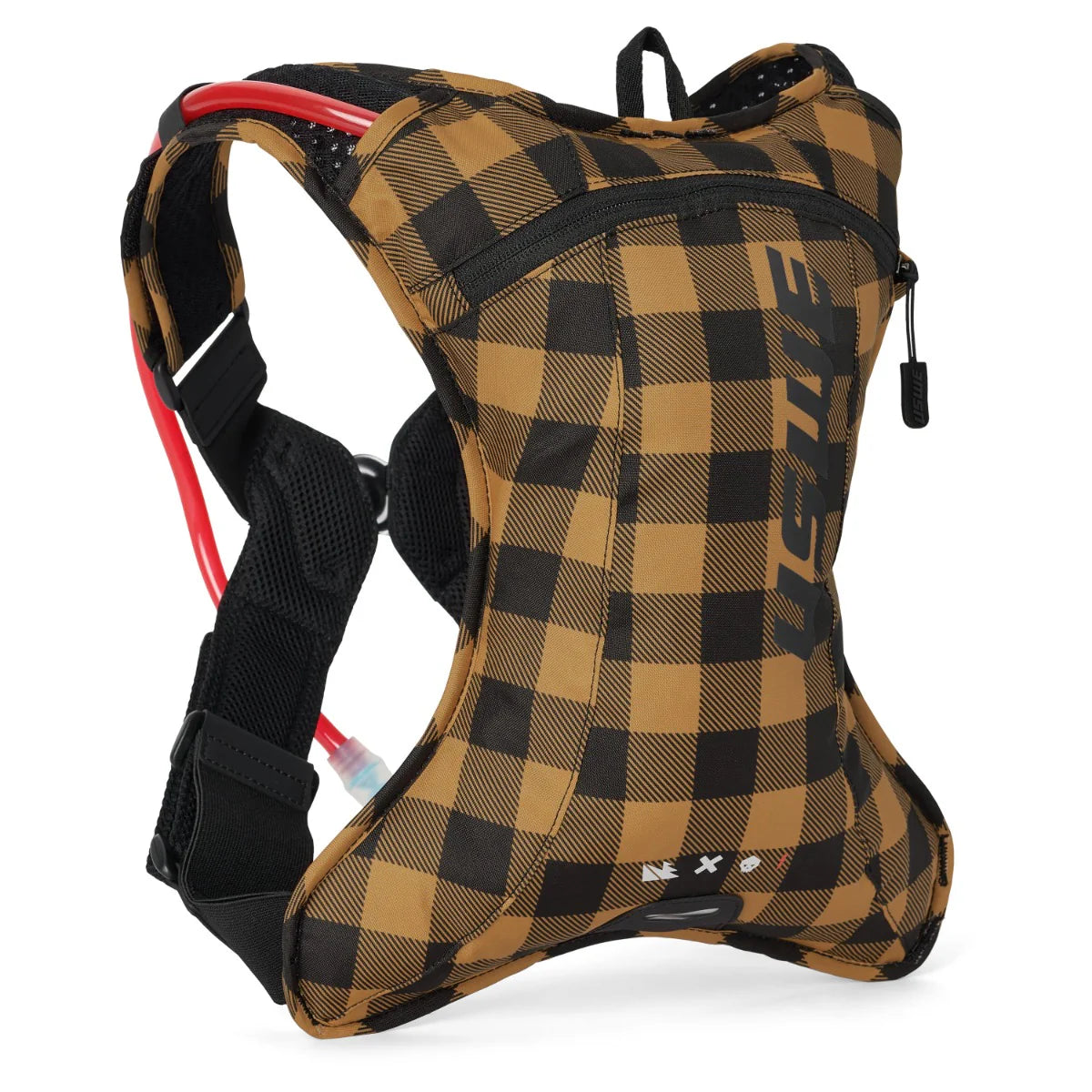 USWE OUTLANDER XC 2 L-drinkrugzak, Flannel Bronze/Zwart