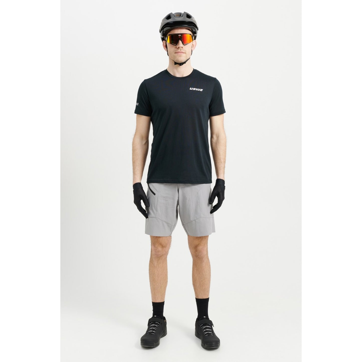 USWE HYBRID MTB Short Grijs