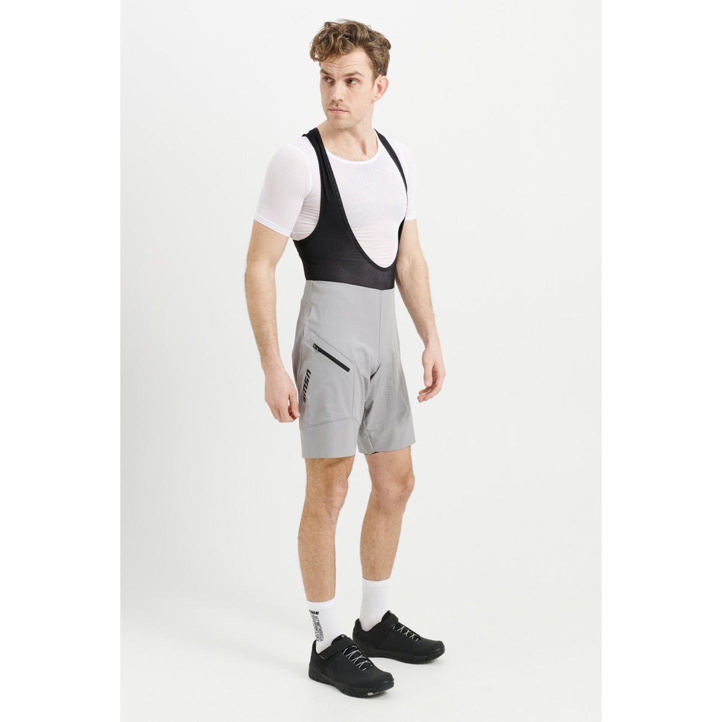 USWE HYBRID MTB Short Grijs