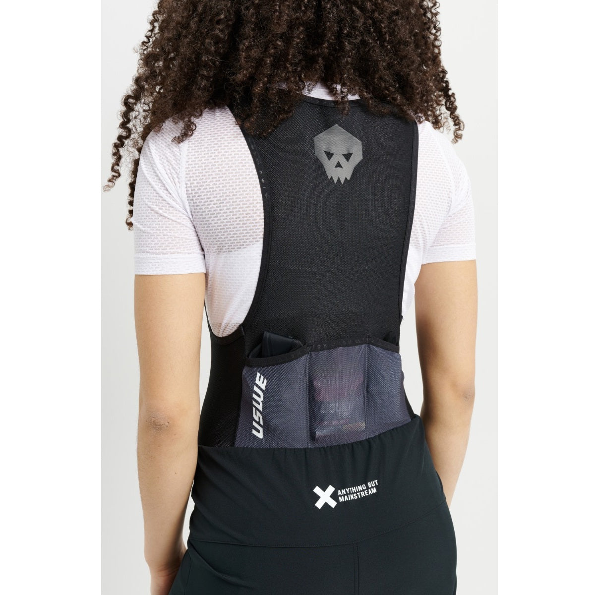 Dames USWE HYBRID MTB Short Zwart