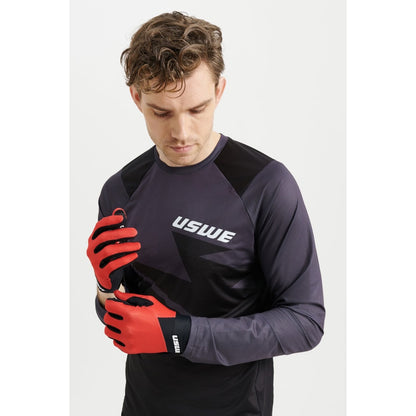 Maillot USWE BERG MTB Manches Longues Noir