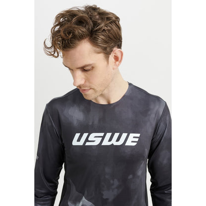 USWE LUFTIG MTB Shirt Lange Mouwen Zwart