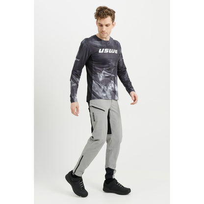 USWE LUFTIG MTB Shirt Lange Mouwen Zwart