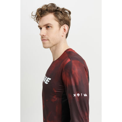 USWE LUFTIG MTB Lange Mouw Jersey Rood