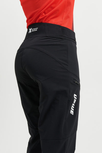 Broek USWE SKRUBB Dames Zwart