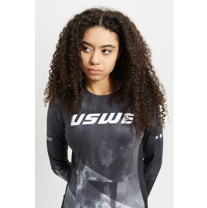 Shirt USWE LUFTIG MTB Lange Mouwen Dames Zwart