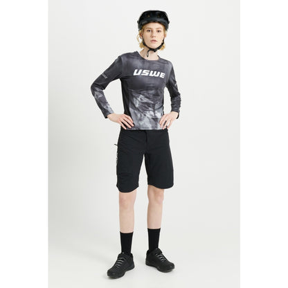 Shirt USWE LUFTIG MTB Lange Mouwen Dames Zwart
