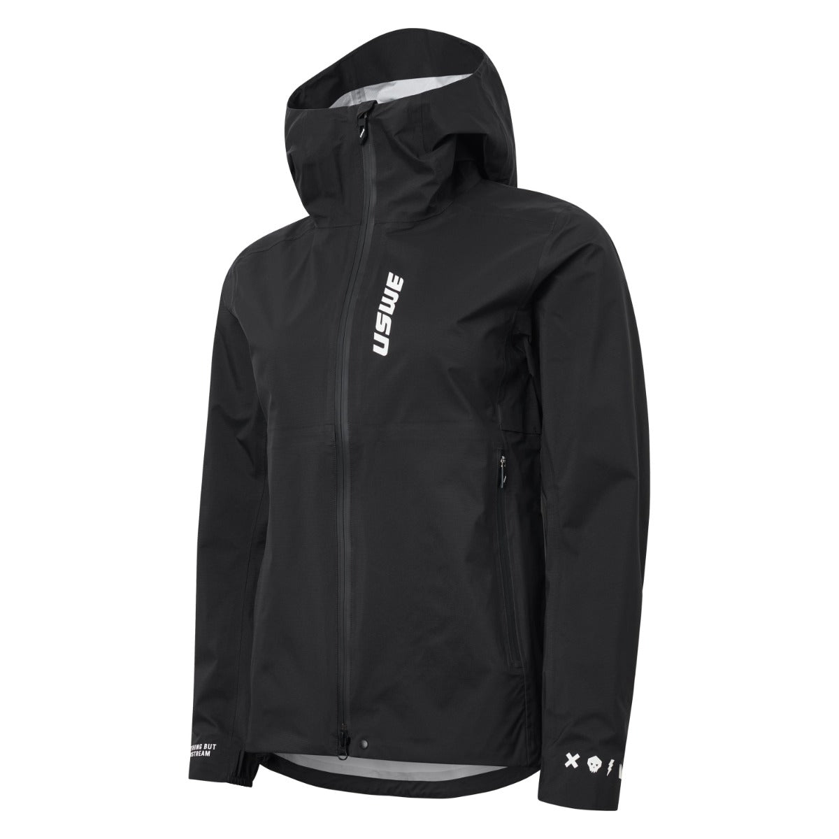 USWE WATERPROOF Jas Dames Zwart