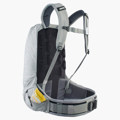 EVOC TRAIL PRO SF 12L-rugzak met rugprotector grijs - aanzicht 8