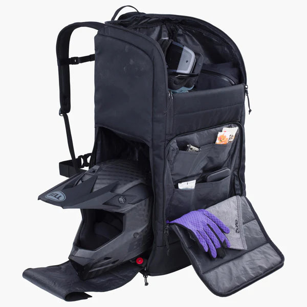 EVOC 90L Reisrugzak Zwart
