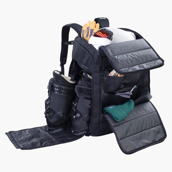 EVOC 60L Reisrugzak Zwart