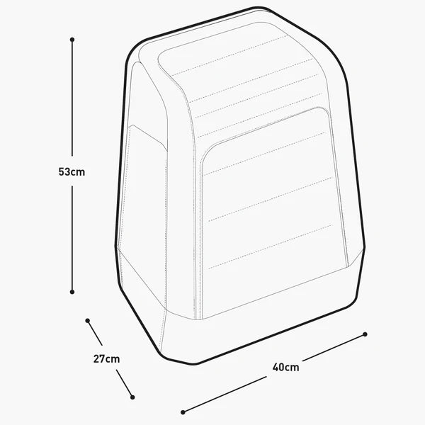 EVOC 60L Reisrugzak Zwart