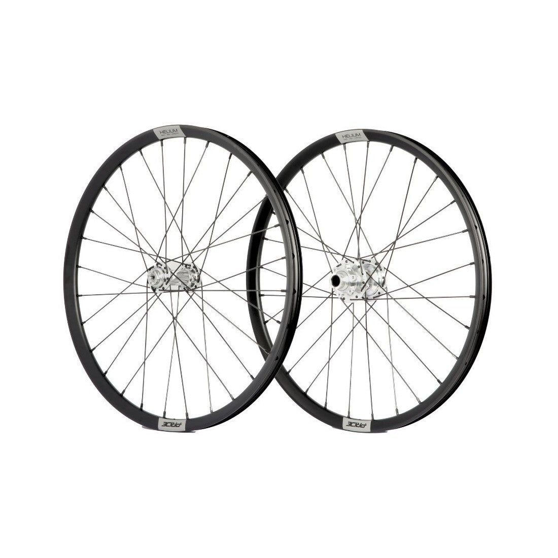 Paire de Roues PRIDE 20" (451mm) Control V2 Disc Helium M21 Axes 10/15mm Polish