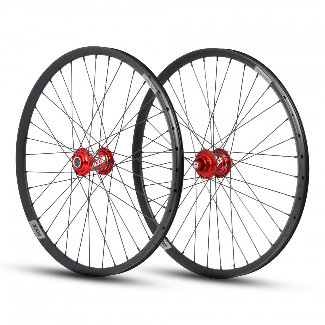 Paire de Roues PRDIE 24" (507mm) Control V1 Helium Disc Axes 20/10mm Rouge
