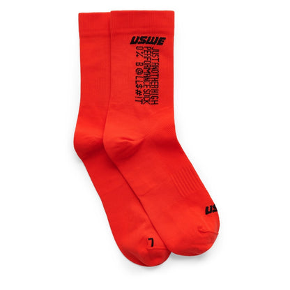 Chaussettes USWE X MTB Rouge