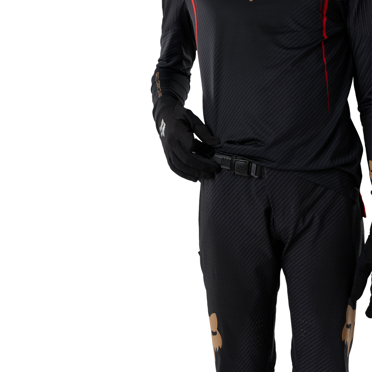 Pantalon FOX FLEXAIR GOLDSTONE SE Junior Noir - vue 5