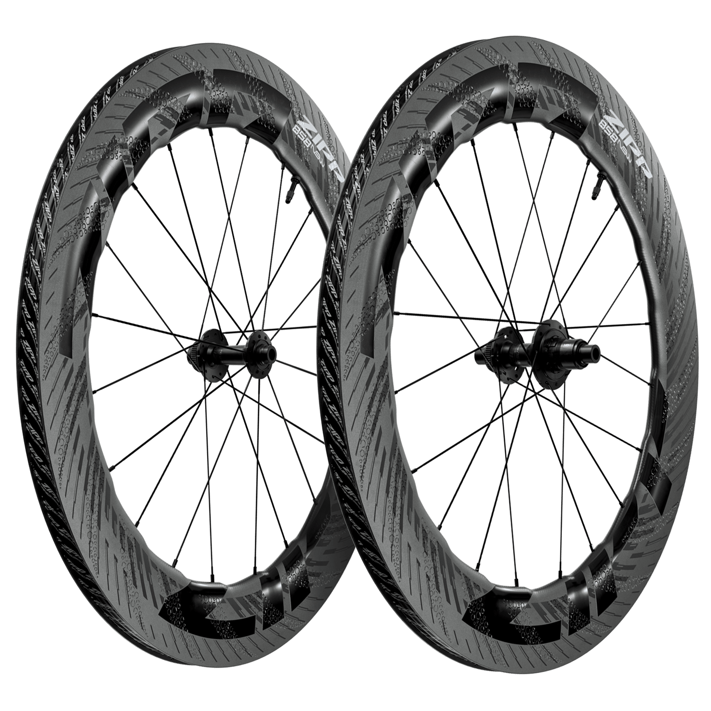 Paar ZIPP 858 NSW DISC Tubeless Ready wielen (Centerlock)
