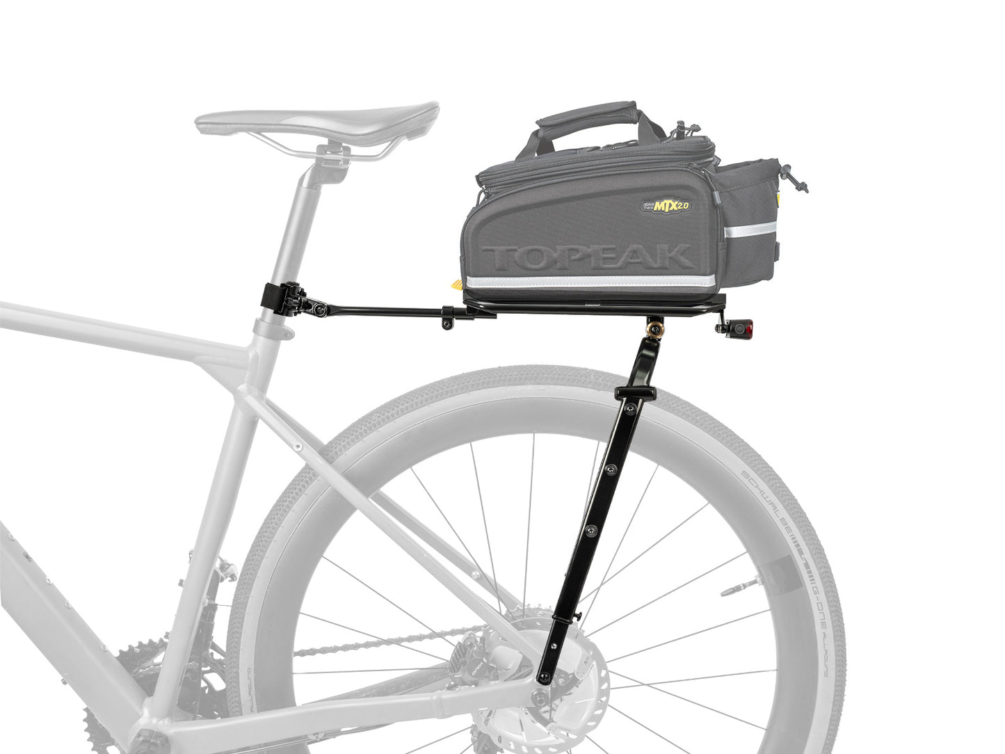 Porte-Bagages TOPEAK ZIRAK EYELET MOUNT